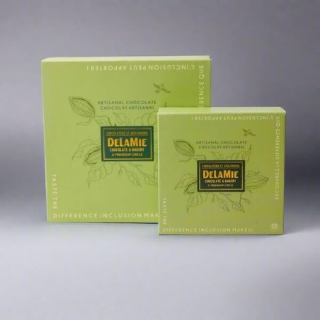 DeLaMie Chocolate- Filled chocolate Bonbons (9 pcs | Hanukkah | Judaic