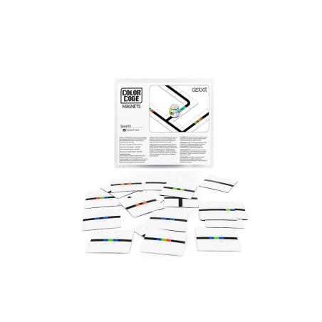 Kit de vitesse de tuiles magnétiques à code couleur Ozobot | Tout Judaïca | Judaïca