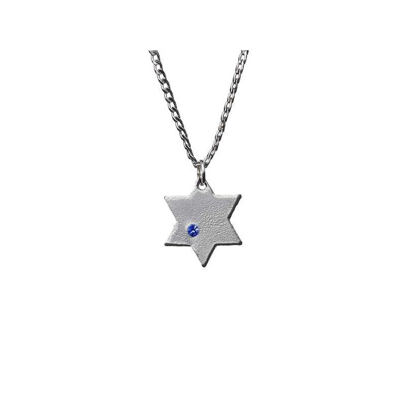 Collier étoile en forme de dôme de fer par Yaron Bob - Nickelé | Bijoux | Judaïca