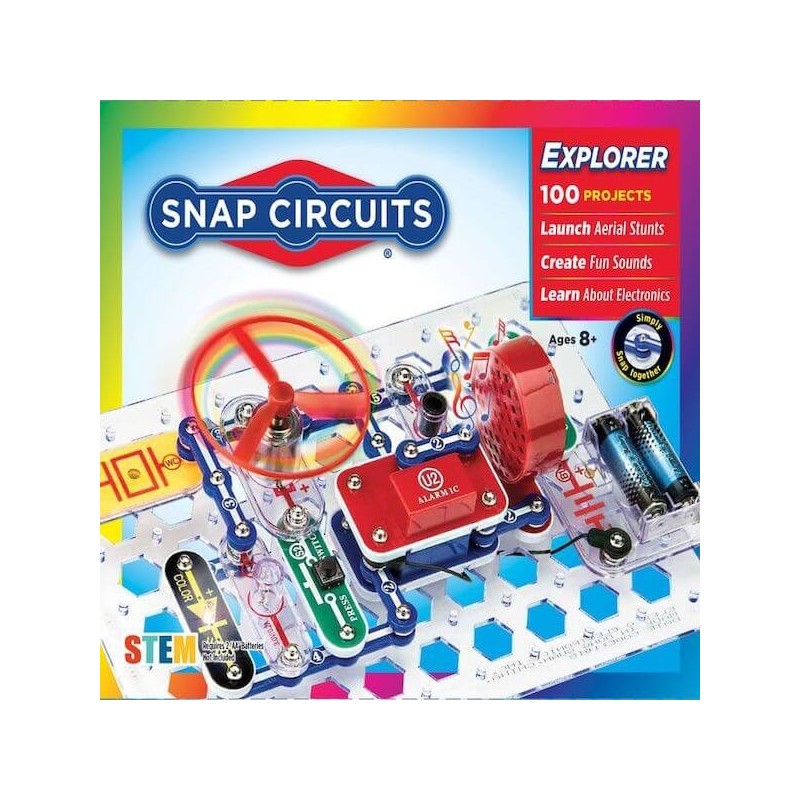 Elenco Snap Circuits Explorateur 100-en-1 | Tout Judaïca | Judaïca