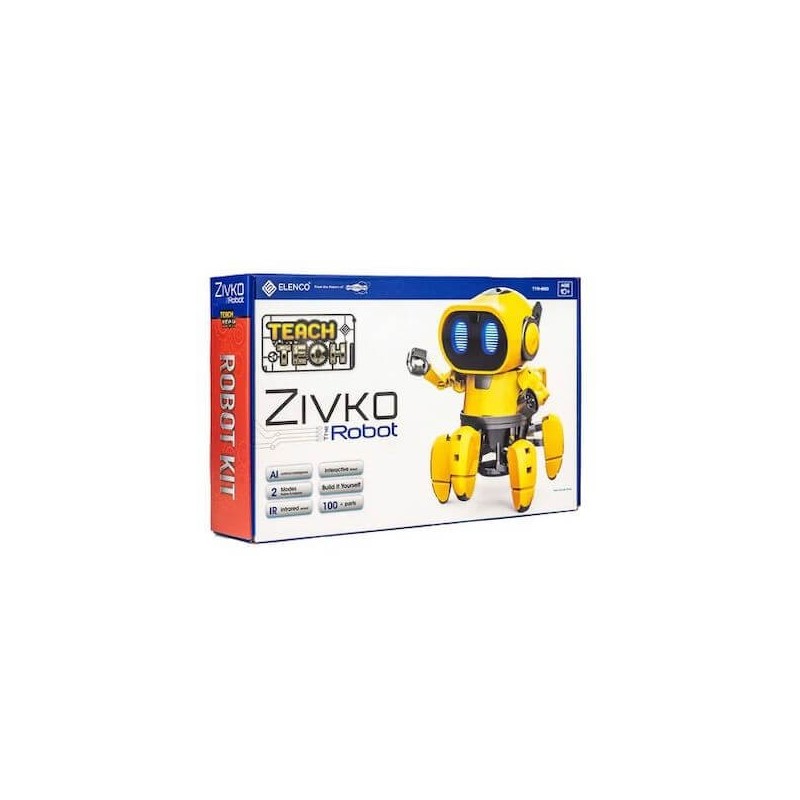 Elenco Teach Tech Zivko Le robot (Rob interactif | All Judaica | Jud
