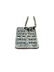 Bring Them Home' Dog Tag Necklace made from Rocke | Jewelry | Judaica