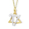 Chai Star Necklace made from Rockets and Iron Dome | Jewelry | Judaica
