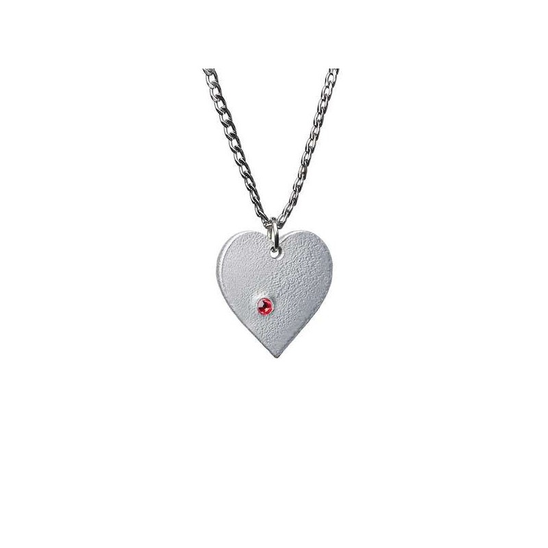 Iron Dome Heart Necklace by Yaron Bob | Jewelry | Judaica