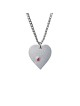 Iron Dome Heart Necklace by Yaron Bob | Jewelry | Judaica