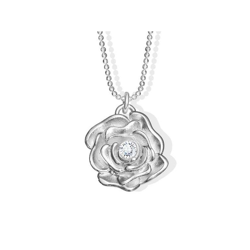 Rose Necklace made from Iron Dome | Jewelry | Judaica