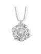 Rose Necklace made from Iron Dome | Jewelry | Judaica