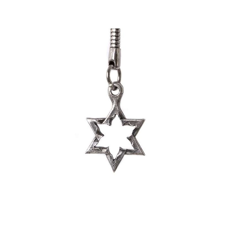 Porte-clés étoile de David fabriqué à partir de fusées | Tout Judaïca | Judaïca
