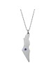 Collier de carte en forme de dôme de fer par Yaron Bob | Bijoux | Judaïca