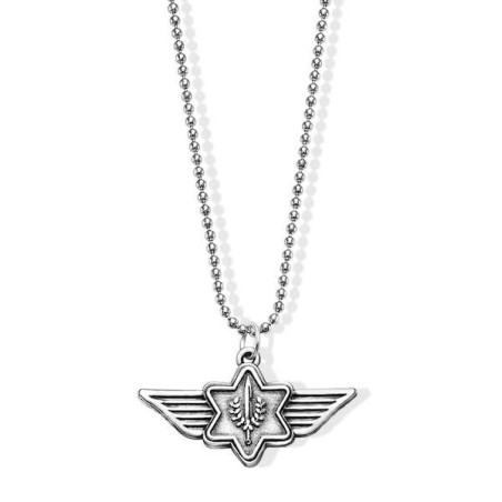 Collier de défenseur de Tsahal fabriqué à partir de Iron Dome | Bijoux | Judaïca