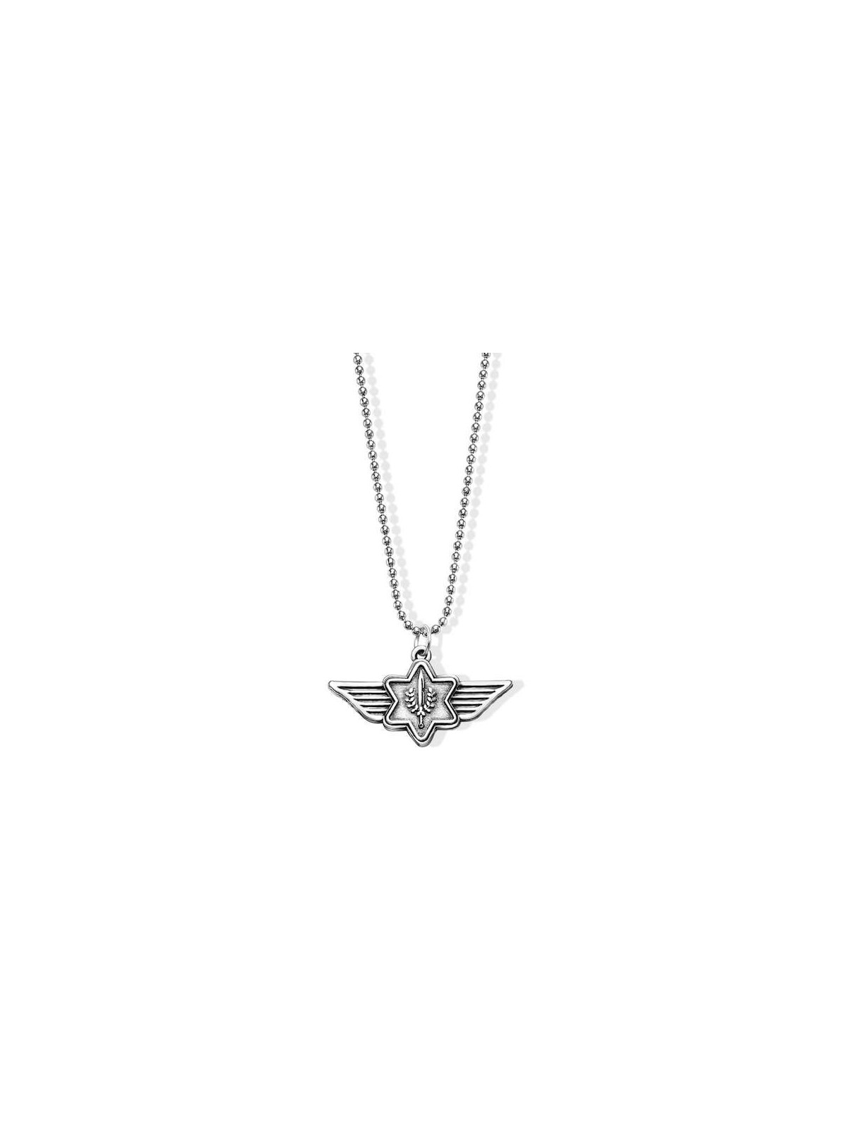 Collier de défenseur de Tsahal fabriqué à partir de Iron Dome | Bijoux | Judaïca