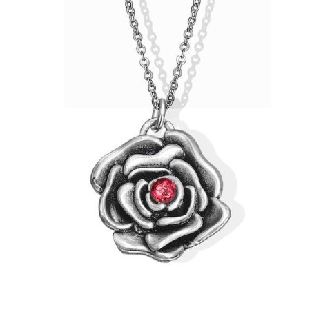 Collier Ruby Rose fabriqué à partir de fusées | Bijoux | Judaïca