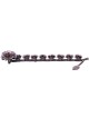 Rose Garden Menorah made from Rockets by Yaron Bob | Hanukkah | Judaic