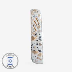 Pierres du Sinaï israélien Petite Mezouza par l'art israélien | Bijoux | Judaïca