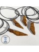 Collier en bois d'olivier Terre d'Israël par l'art israélien | Bijoux | Judaïca