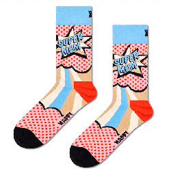 Happy Socks Adult Super Mom Sock | Apparel | Judaica