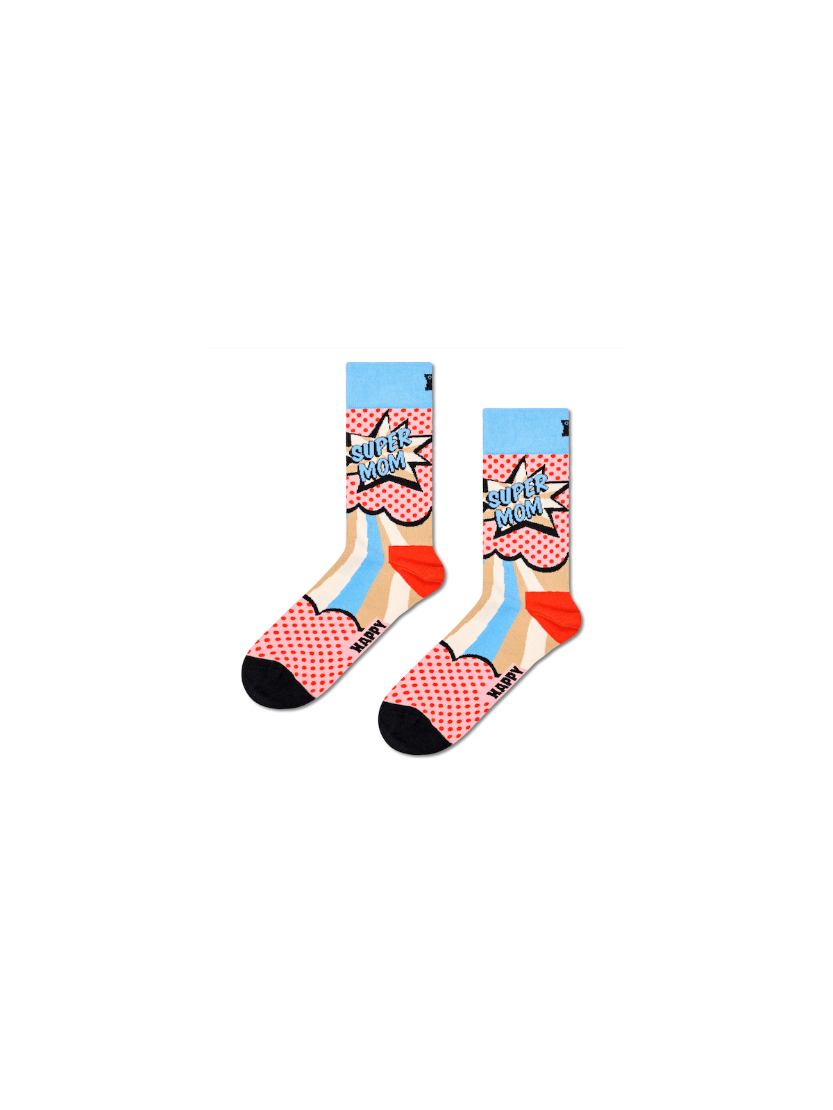 Happy Socks Chaussette Super Maman Adulte | Vêtements | Judaïca