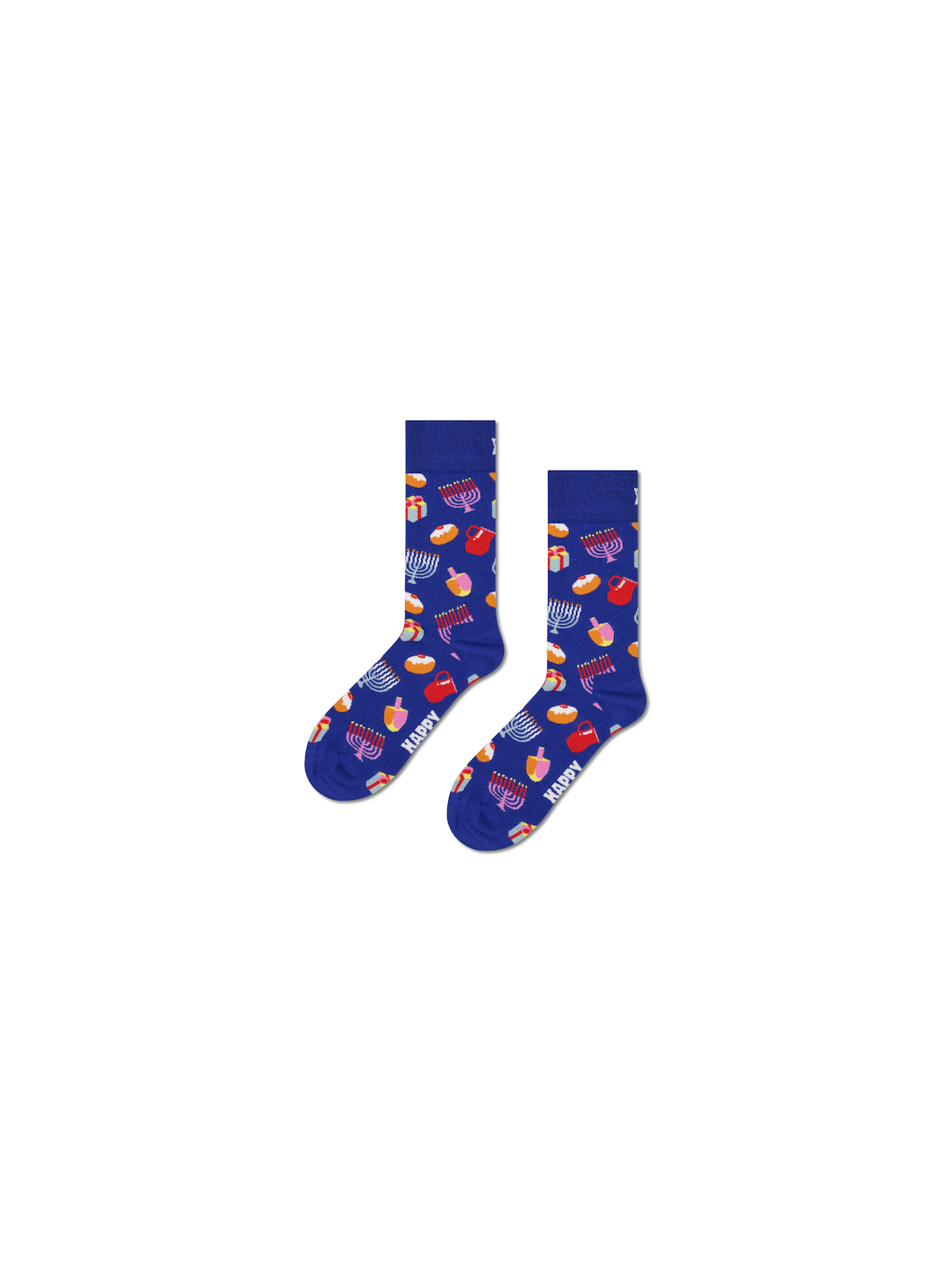 Happy Socks Adult Hanukkah Sock | Apparel | Judaica