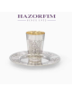 Buket Chosson Set Silver-Plated | Kiddush Cups | Judaica