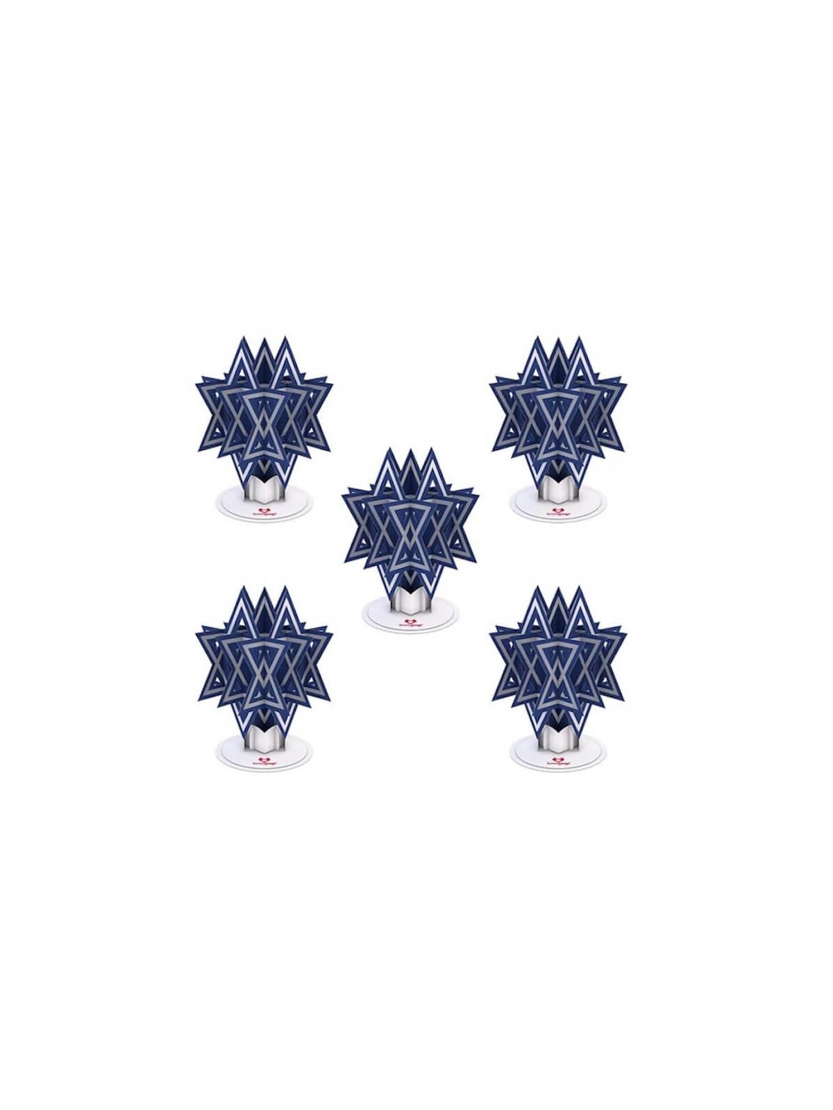 Love Pop Stickerpop : Étoile de David (Pack de 5) | Cadeaux | Judaïca