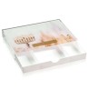 Painted by Batya 2.0 Menorah Tray with Drawer | Hanukkah | Judaica