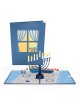 Love Pop Menorah Lights Pop-Up Card | Gifts | Judaica