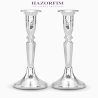 Hammered Candlesticks Sterling Silver - Small | Candle Holders | Judai