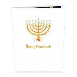 Love Pop Menorah Pop-Up Card | Gifts | Judaica