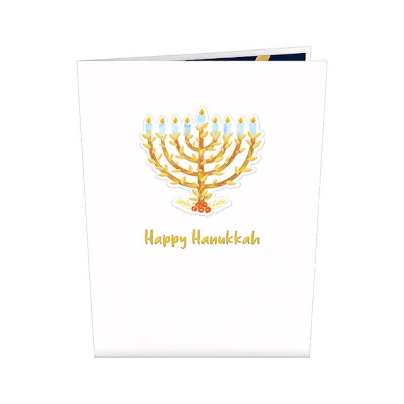 Love Pop Menorah Pop-Up Card | Gifts | Judaica