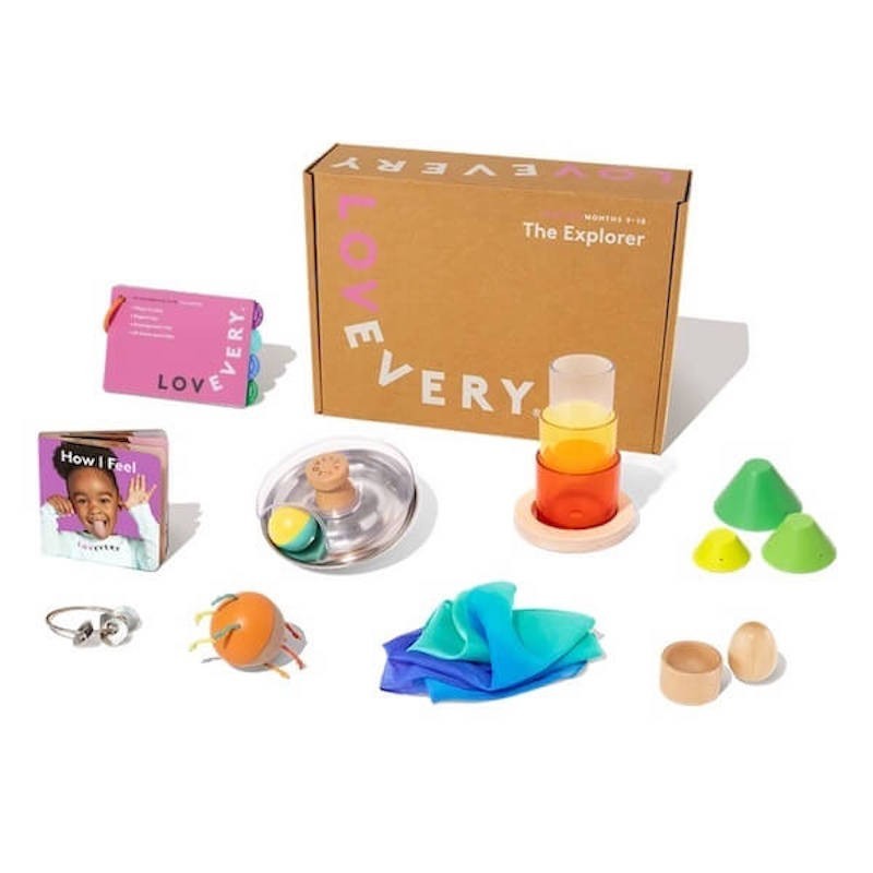 ערכת משחק של Lovevery Explorer | תינוק חדש | יוּדָאִיקָה