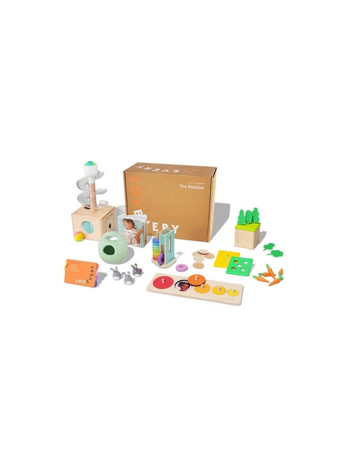 Kit de jeu Lovevery Babbler | Nouveau bébé | Judaïca