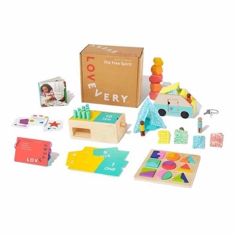 Kit de jeu Lovevery Free Spirit | Nouveau bébé | Judaïca