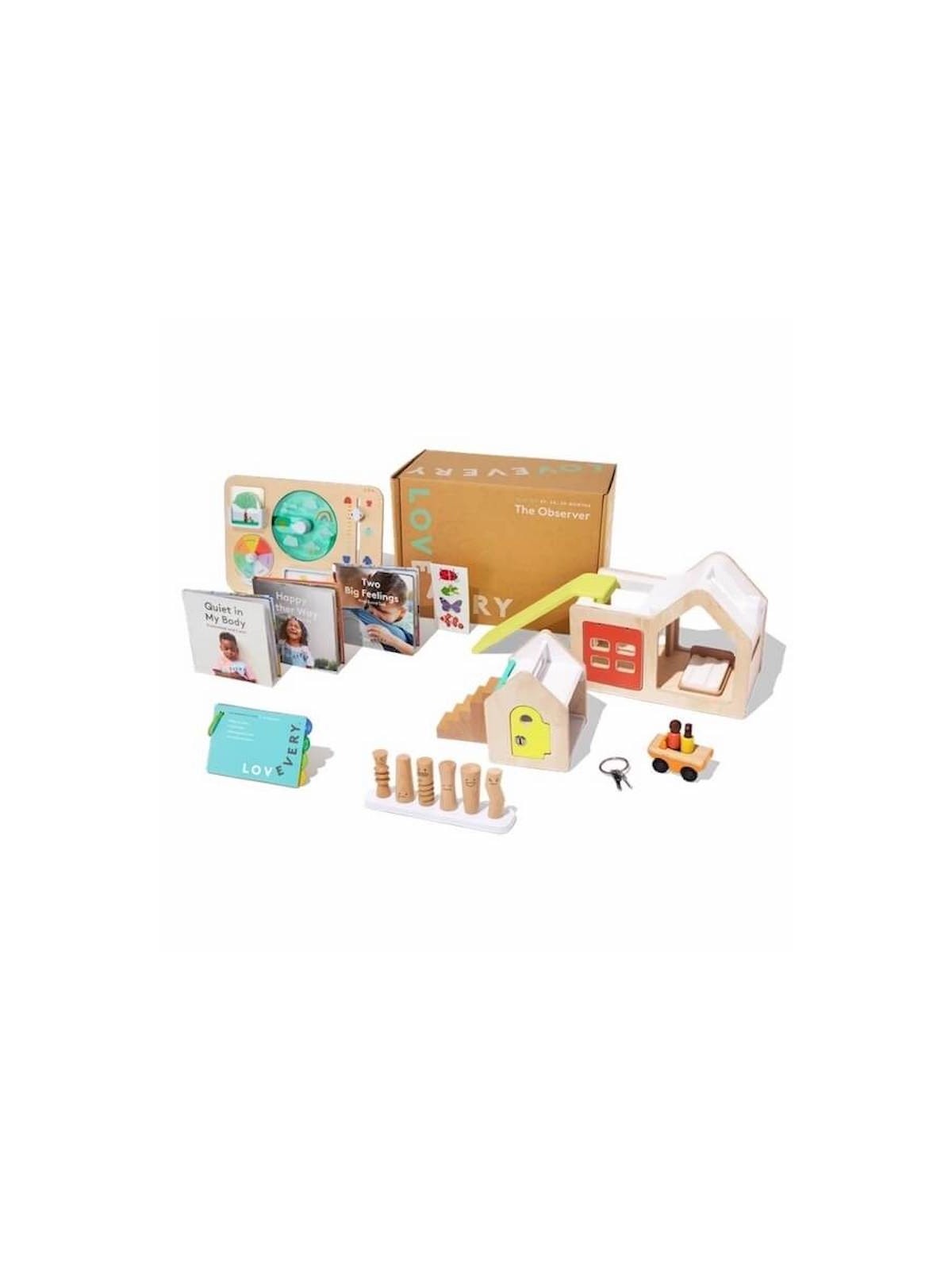Kit de jeu Lovevery Observer | Nouveau bébé | Judaïca