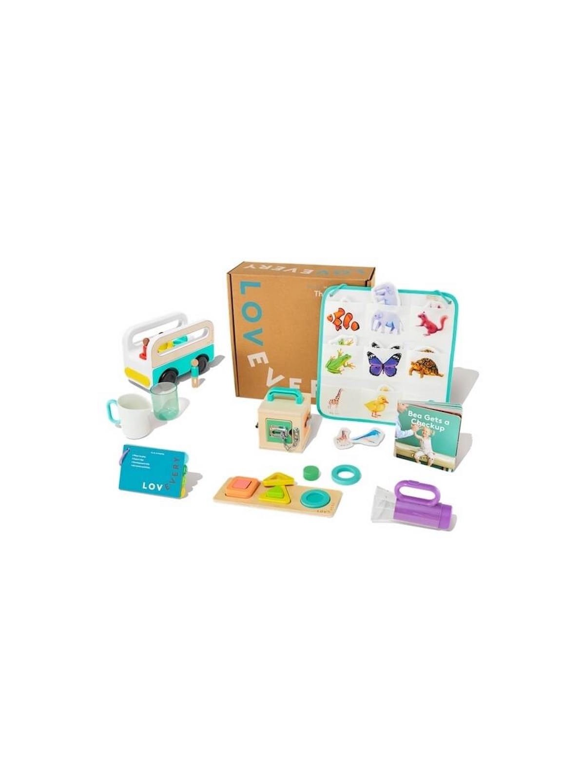 Kit de jeu réaliste Lovevery | Nouveau bébé | Judaïca