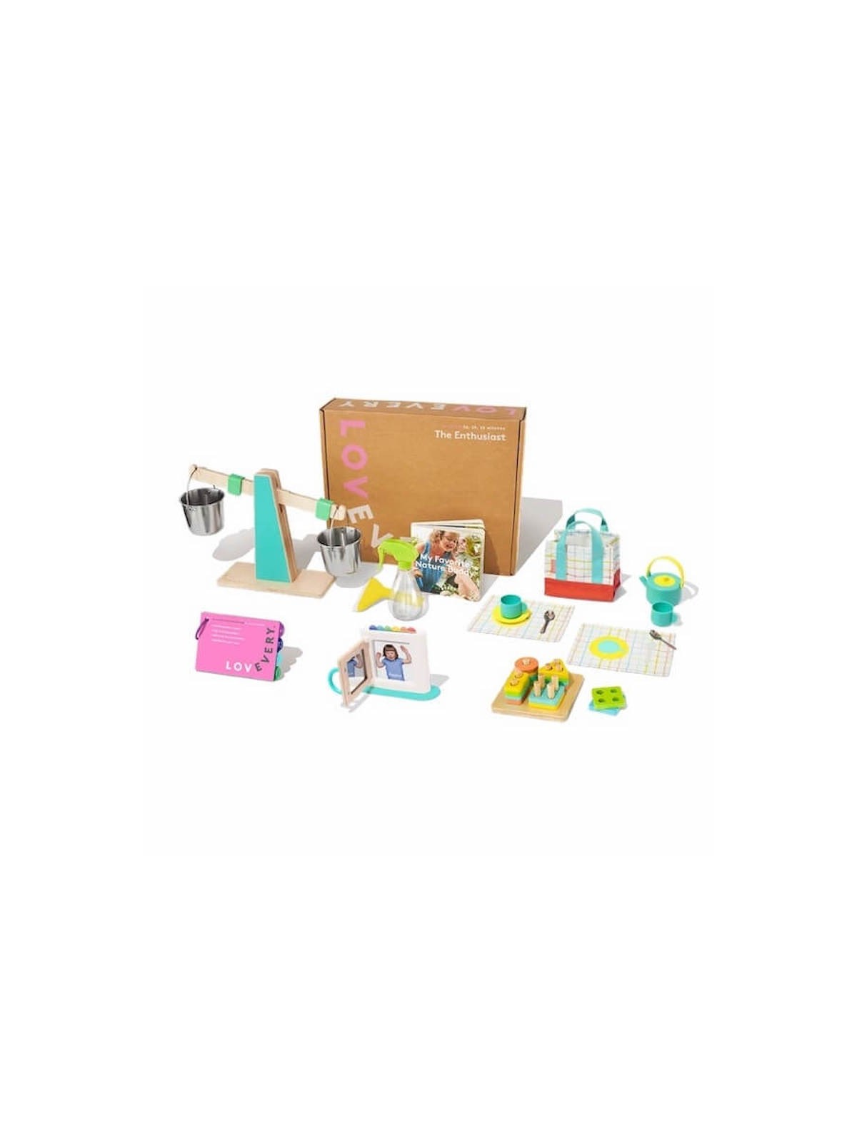 Kit de jeu Lovevery Enthusiast | Nouveau bébé | Judaïca