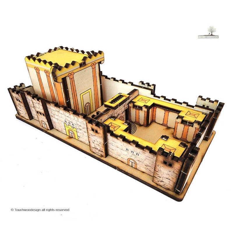 Touchwood Design Le Second Temple - Couleur or | Tout Judaïca | Jud