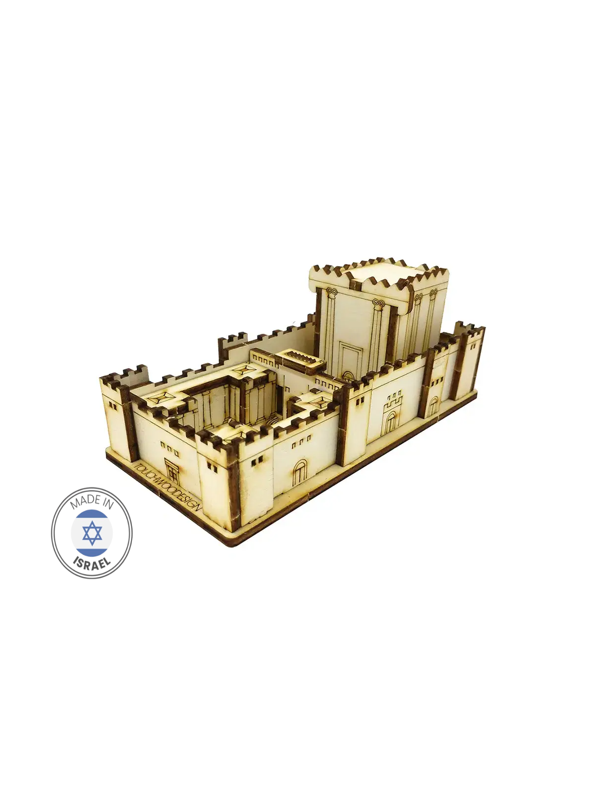 Touchwood Design The Second Temple   large | All Judaica | Judaica