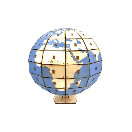 Globe terrestre design Touchwood | Tout Judaïca | Judaïca