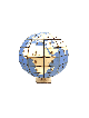 Globe terrestre design Touchwood | Tout Judaïca | Judaïca