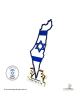 Touchwood Design Carte décorative d'Israël - Étoile o | Tout Judaïca | Jud