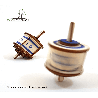 Touchwood Design Dreidel - small / colored | Hanukkah | Judaica
