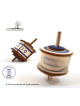 Touchwood Design Dreidel - קטן / צבעוני | חנוכה | יוּדָאִיקָה