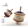 Touchwood Design Dreidel - small / colored | Hanukkah | Judaica