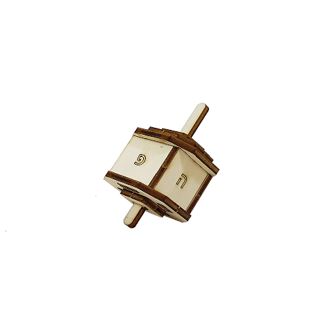 Touchwood Design Dreidel (bricolage) | Hanoukka | Judaïca