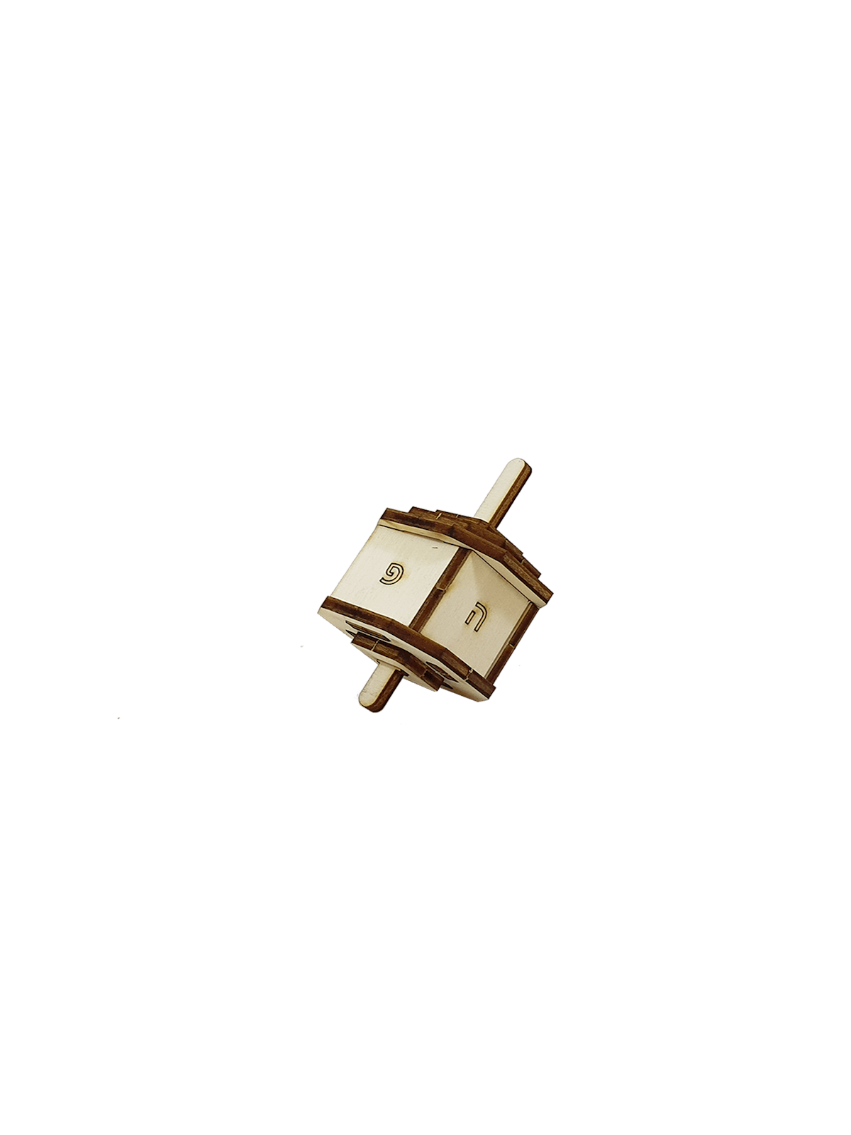 Touchwood Design Dreidel (bricolage) | Hanoukka | Judaïca