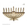 Touchwood Design Hanukiah (DIY) | Hanukkah | Judaica