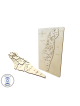 Touchwood Design Map Of Israel - Natural Wood | All Judaica | Judaica
