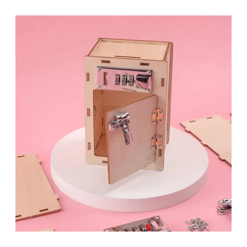 Kit de bricolage pour boîte à serrure à combinaison Kitsville, Educationa | Tout Judaïca | Jud