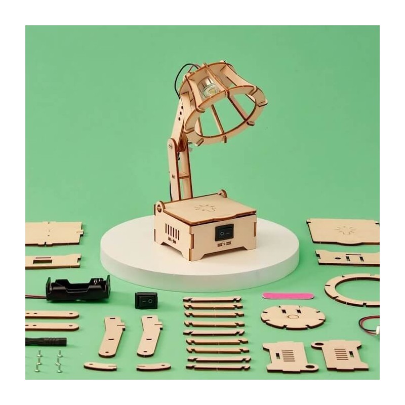 Kitsville LED Lamp DIY Kit, Educational STEM Toy | All Judaica | Judai