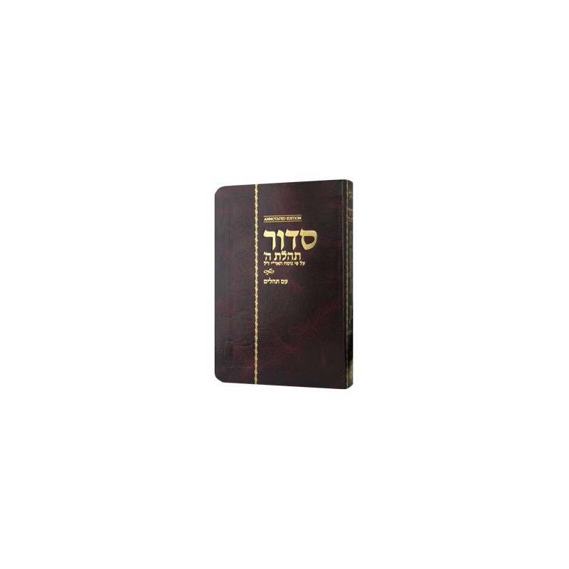 Siddur Annotated Hebrew Compact Edition 4 x 6 | Books | Judaica